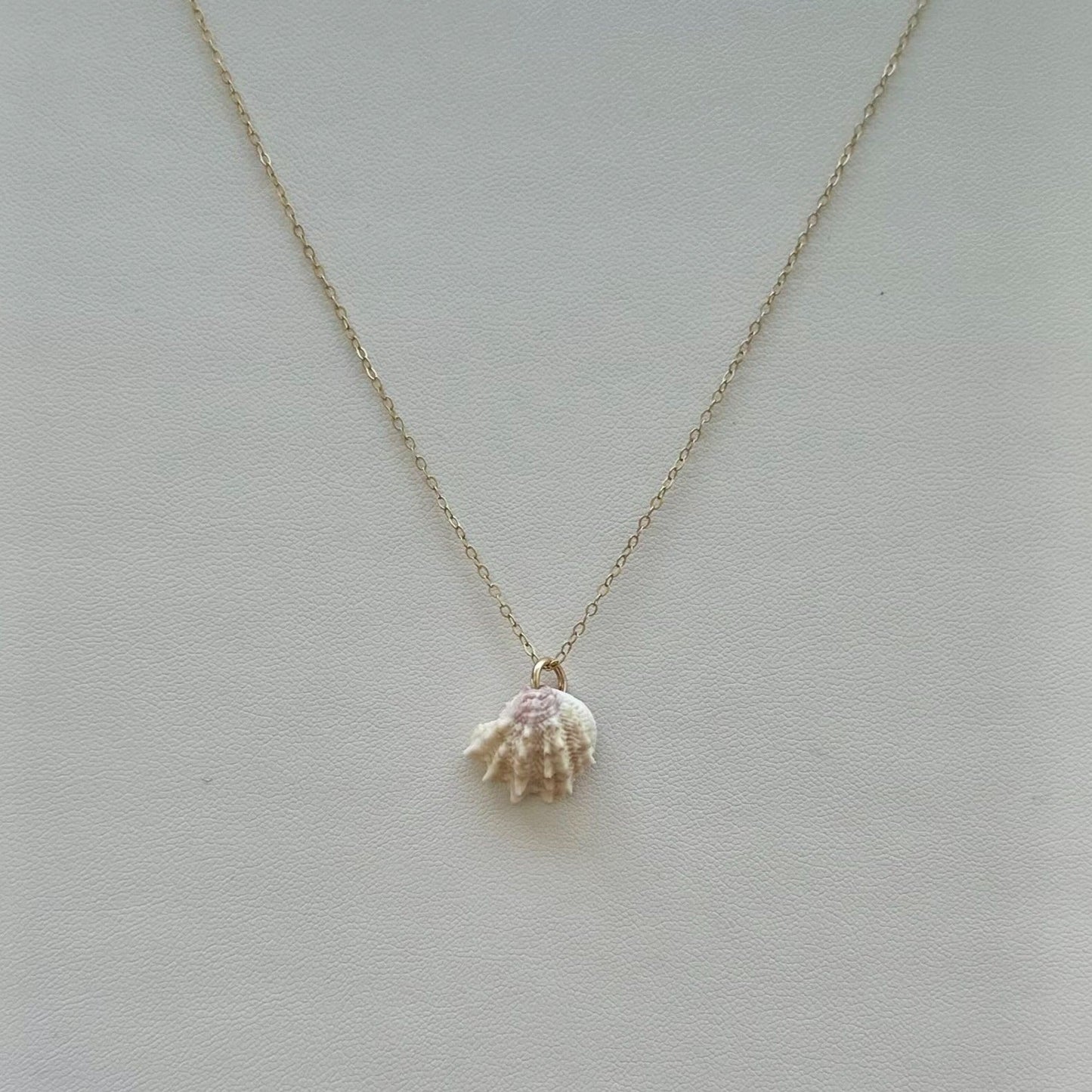 Mini Unique Spiny Jewel Box 14k Gold Filled Necklace