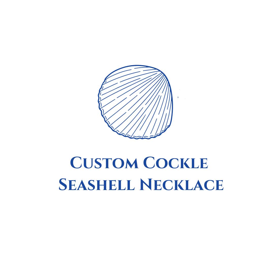 Custom Cockle Seashell Necklace