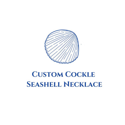 Custom Cockle Seashell Necklace