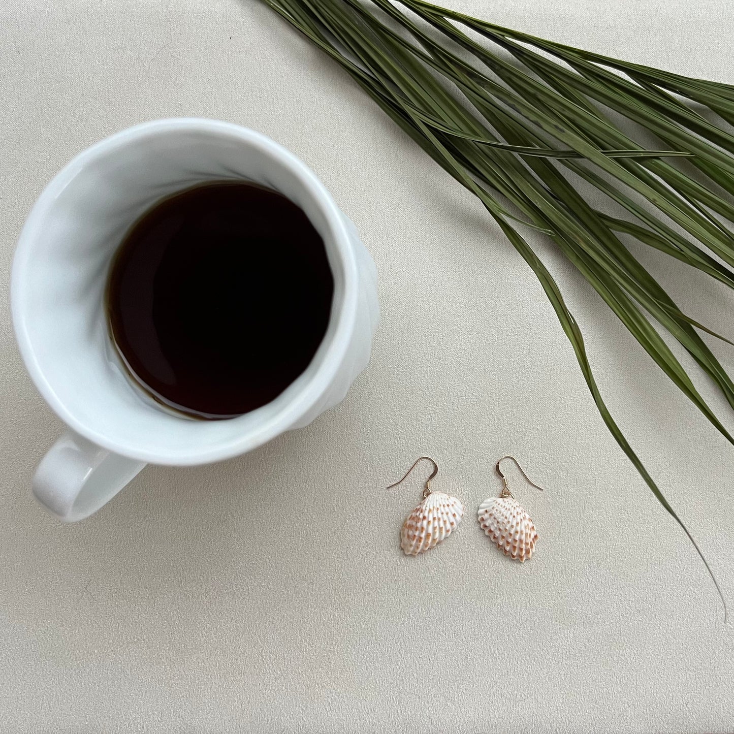 Spotted Angel Wing 14K Gold Filled Wire Earrings